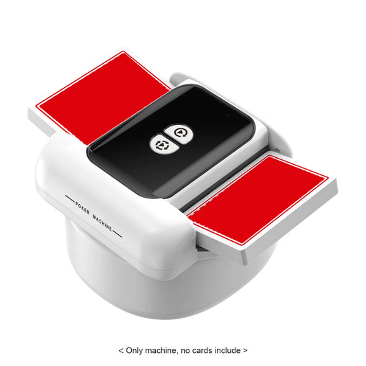 Automatic Card Shuffler 2 Deck Electric Casino Card Shuffler Rechargeable Cordless Poker Machine Built-In 1200Mah Battery