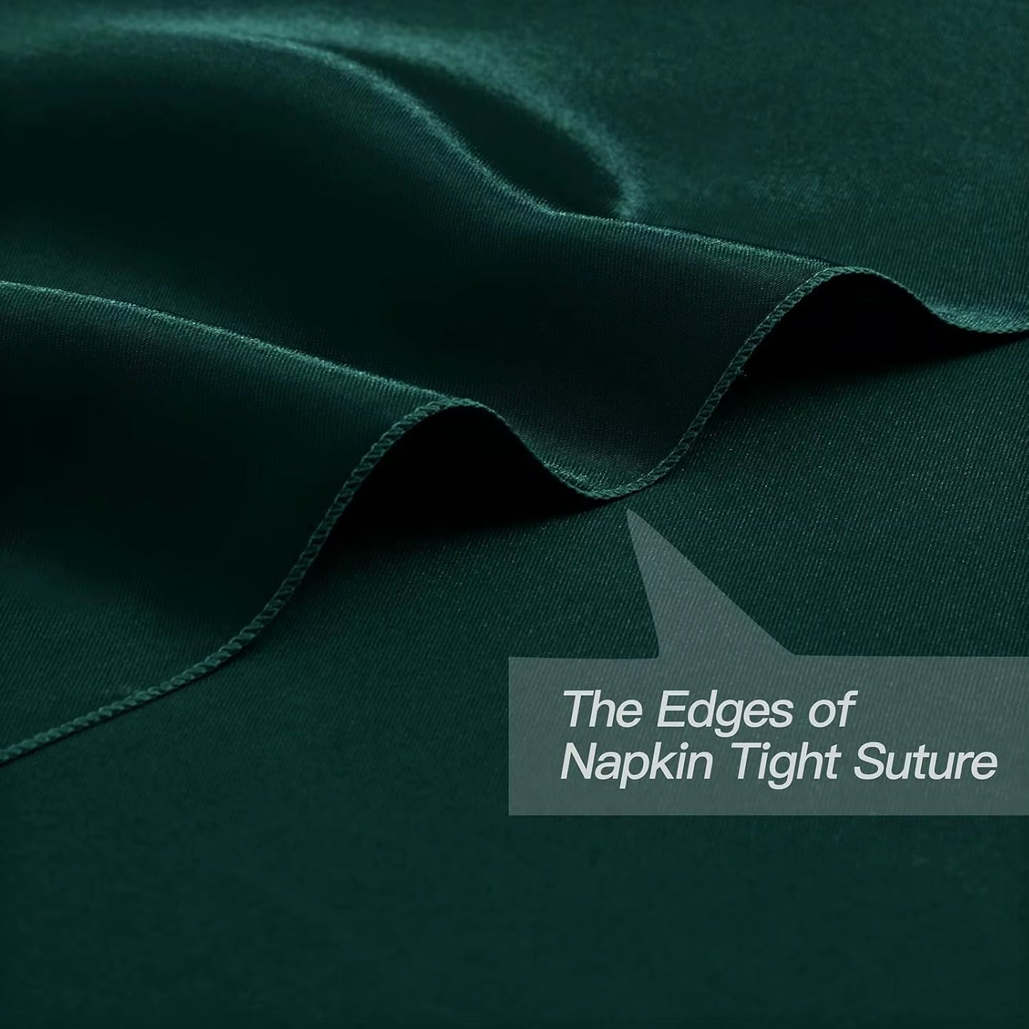 12PCS Red Satin Napkins 30X30Cm, Silky Soft Smooth Washable Napkins for Restaurant, Weddings, Dinner, Party,Christmas Decoration