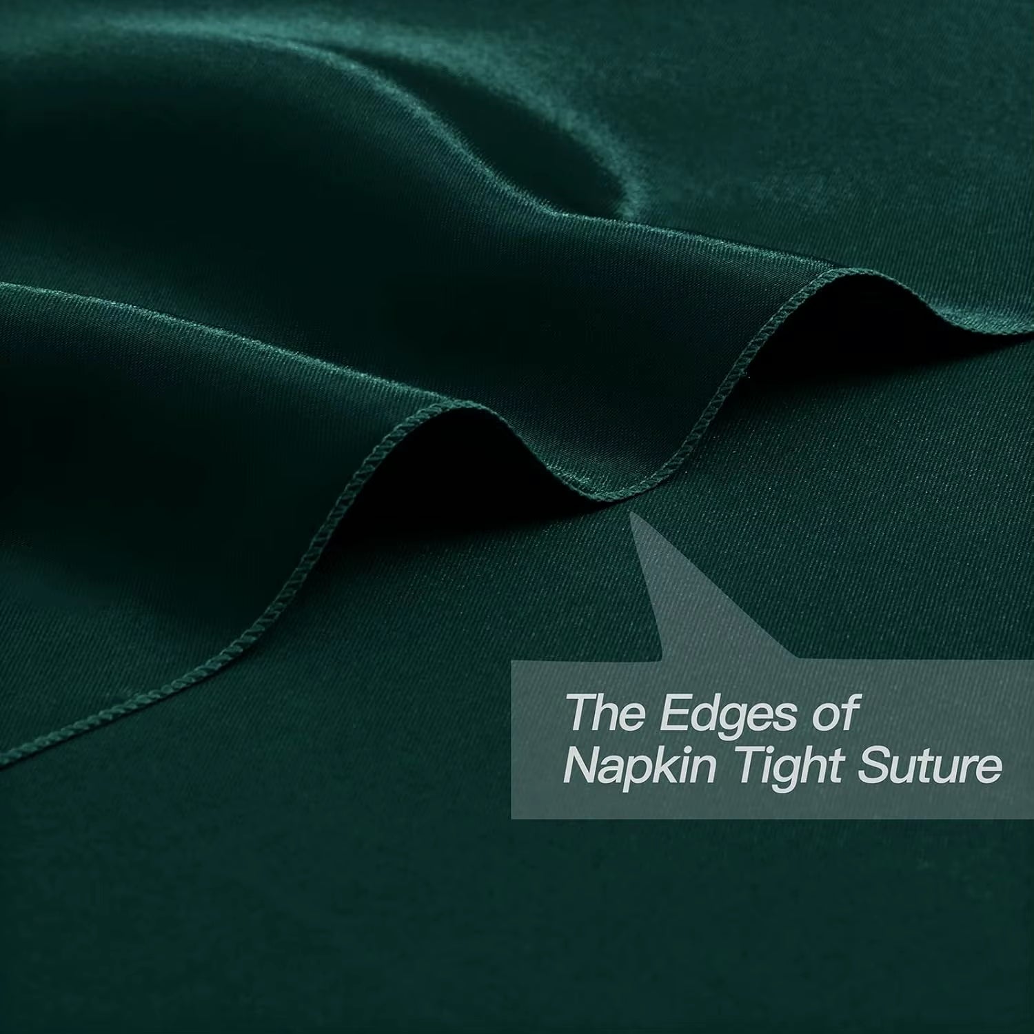 12PCS Red Satin Napkins 30X30Cm, Silky Soft Smooth Washable Napkins for Restaurant, Weddings, Dinner, Party,Christmas Decoration