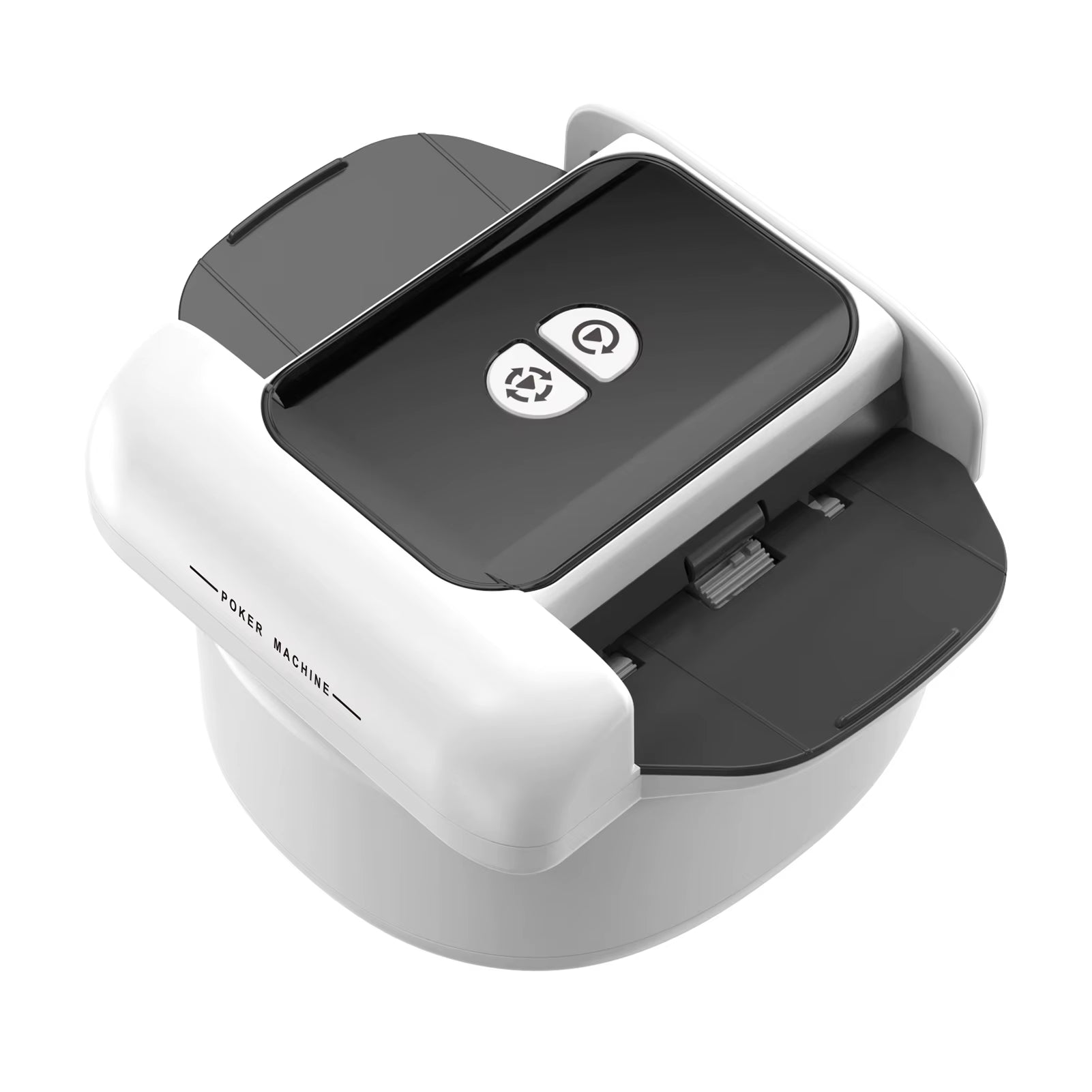 Automatic Card Shuffler 2 Deck Electric Casino Card Shuffler Rechargeable Cordless Poker Machine Built-In 1200Mah Battery