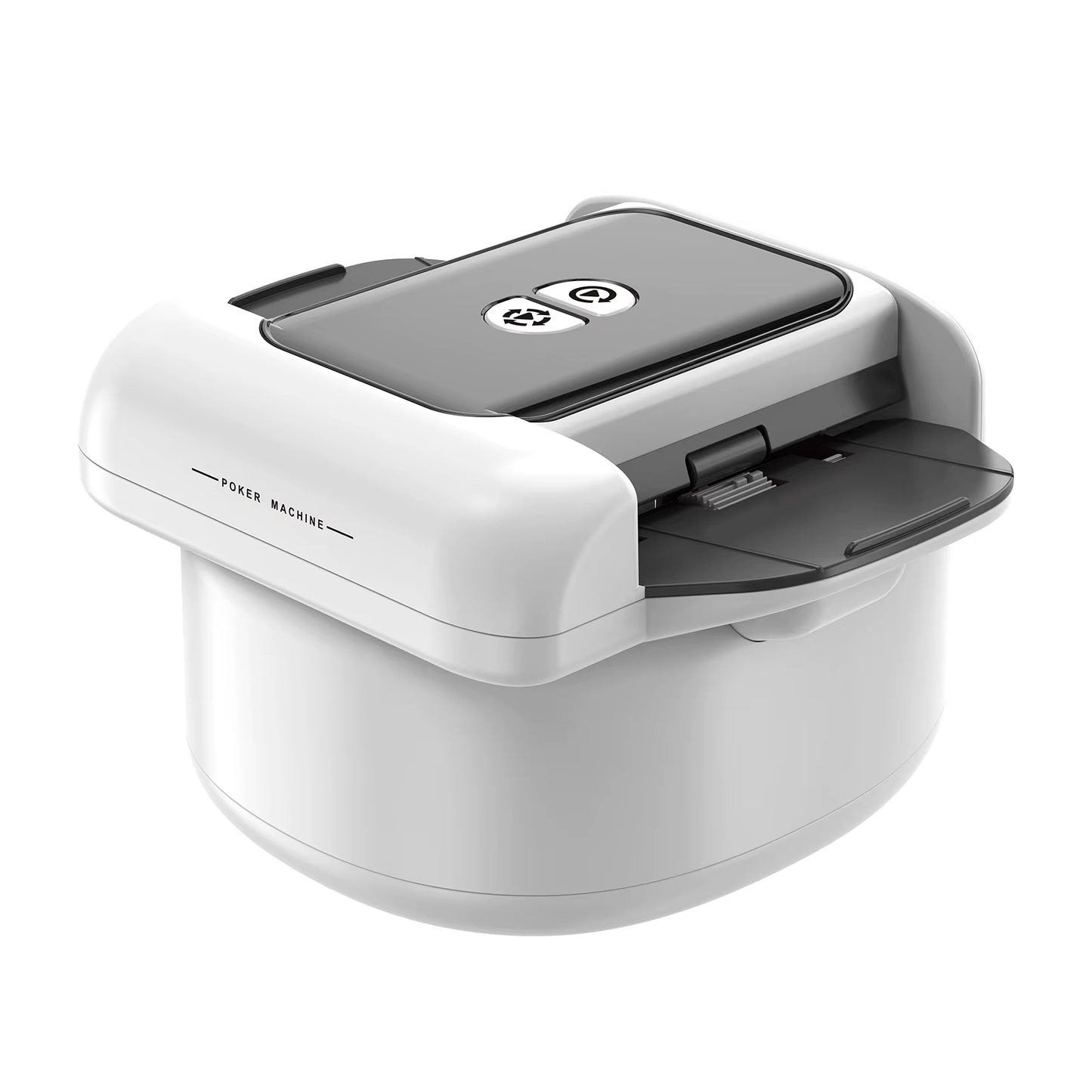 Automatic Card Shuffler 2 Deck Electric Casino Card Shuffler Rechargeable Cordless Poker Machine Built-In 1200Mah Battery